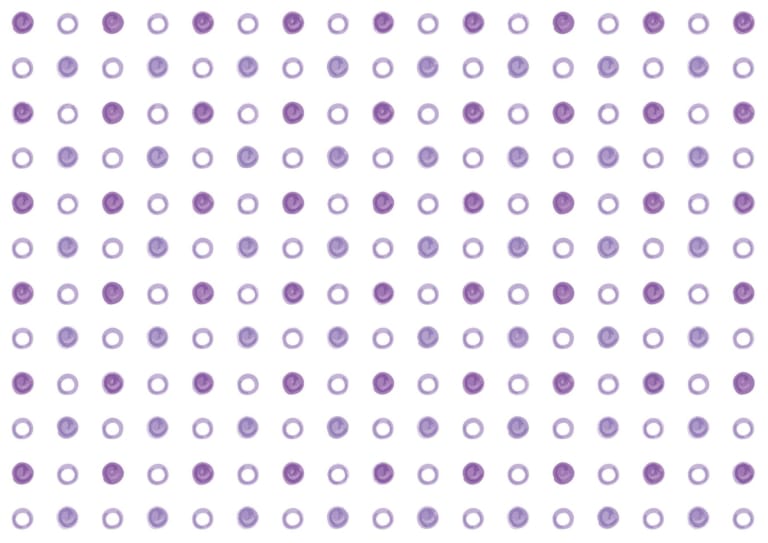 可愛いイラスト無料 水玉 手書き 紫色 背景 Free Illustration Polka Dot Handwritten Purple Background 公式 イラスト素材サイト イラストダウンロード