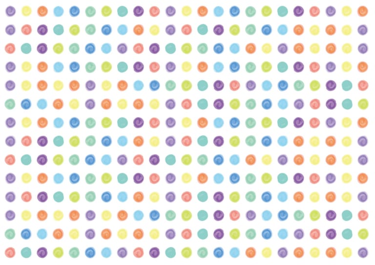 可愛いイラスト無料 水玉 手書き カラフル 背景 Free Illustration Polka Dot Handwritten Colorful Background 公式 イラストダウンロード