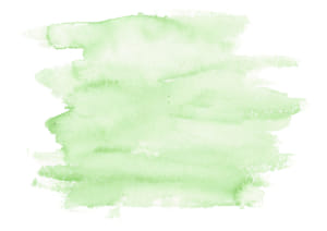 水彩　塗り　緑色　イラスト　無料