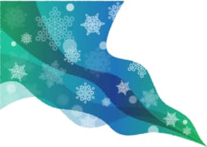 雪の結晶　風　グラデーション　背景　青色　イラスト　無料