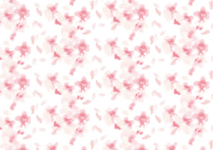 かわいい　背景　水彩　桜吹雪　イラスト　無料