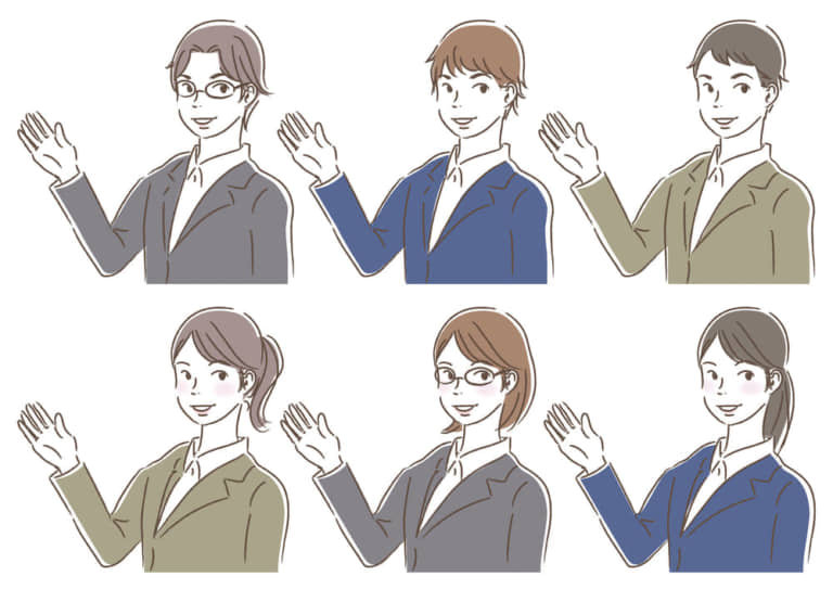 シンプルイラスト無料 ビジネス 男性 女性 案内 公式 イラストダウンロード シンプルイラスト無料 ビジネス 男性 女性 案内 公式 イラストダウンロード