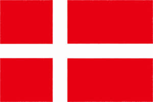国旗 イラスト 無料｜デンマーク王国の国旗