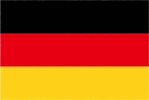 国旗 イラスト 無料｜ドイツ連邦共和国の国旗
