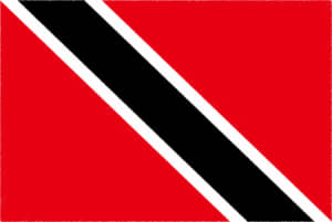 国旗 イラスト 無料｜トリニダード・トバゴ共和国の国旗