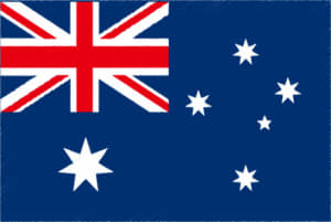 国旗 イラスト 無料｜オーストラリア連邦の国旗