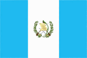 国旗 イラスト 無料｜グアテマラ共和国の国旗