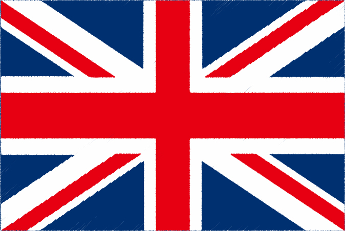 国旗 イラスト 無料｜イギリスの国旗