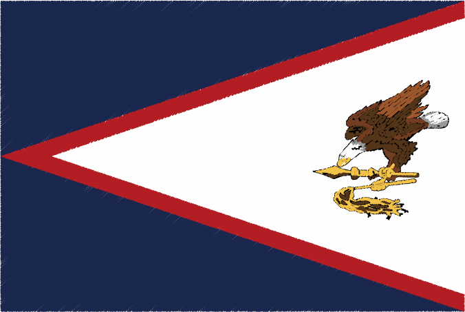 国旗 イラスト 無料｜サモア諸島の国旗