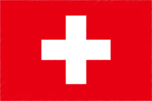 国旗 イラスト 無料｜スイス連邦の国旗