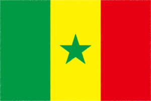 国旗 イラスト 無料｜セネガル共和国の国旗
