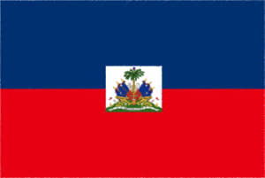 国旗 イラスト 無料｜ハイチ共和国の国旗