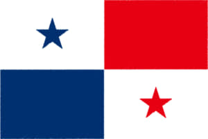 国旗 イラスト 無料｜パナマ共和国の国旗