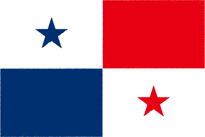 国旗 イラスト 無料 パナマ共和国の国旗 公式 イラストダウンロード