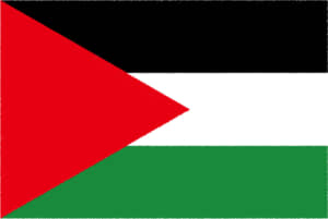 国旗 イラスト 無料｜パレスチナの国旗