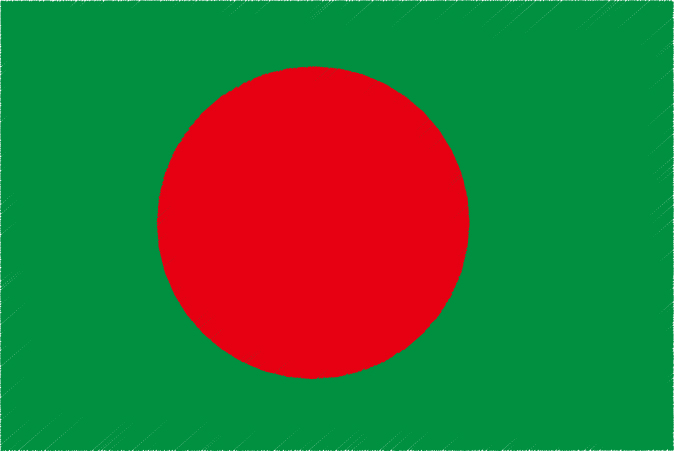 国旗 イラスト 無料 バングラデシュ人民共和国の国旗 公式 イラストダウンロード