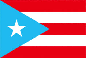 国旗 イラスト 無料｜プエルトリコの国旗
