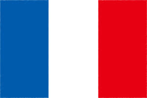 国旗 イラスト 無料｜フランス共和国の国旗