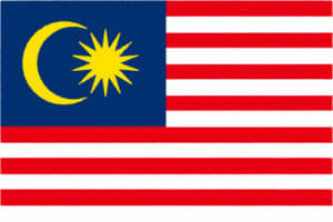 国旗 イラスト 無料｜マレーシアの国旗