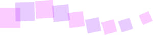可愛いイラスト無料｜罫線・ライン　四角のボーダー　紫色