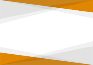 可愛いイラスト無料｜シンプルな背景　三角グラデ　上下　高彩度　オレンジ色　あしらい