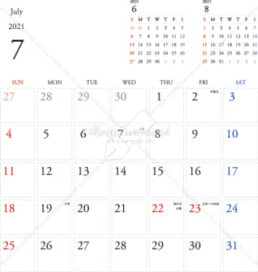 カレンダー21 公式 イラスト素材サイト イラストダウンロード イラストダウンロード