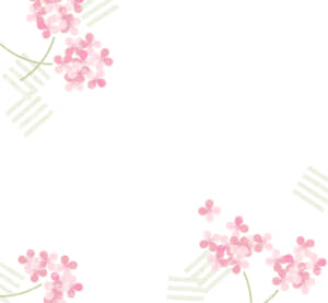 シンプルな花の背景素材　春　ピンク色