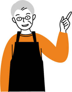 イラスト無料 料理を作る男性のイラスト シンプルタッチ 公式 イラストダウンロード