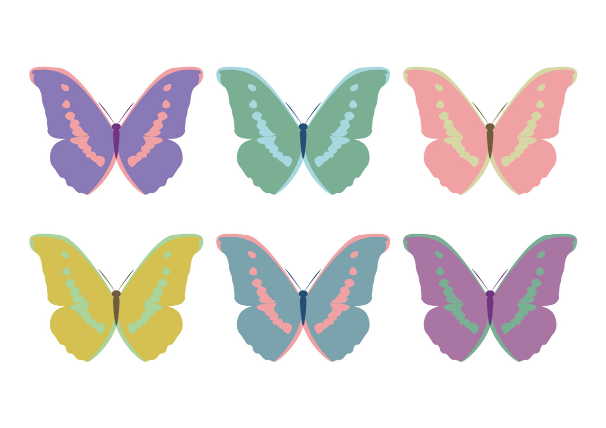 ユニーク蝶々 イラスト 可愛い かわいいディズニー画像