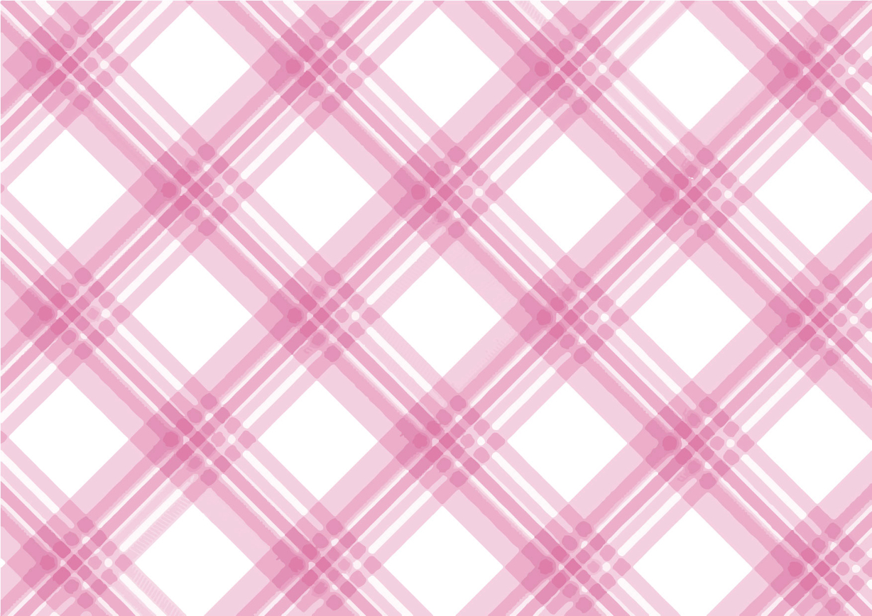 可愛いイラスト無料 手書き チェック柄 ピンク色 背景2 Free Illustration Handwritten Check Pattern Pink Background 公式 イラストダウンロード