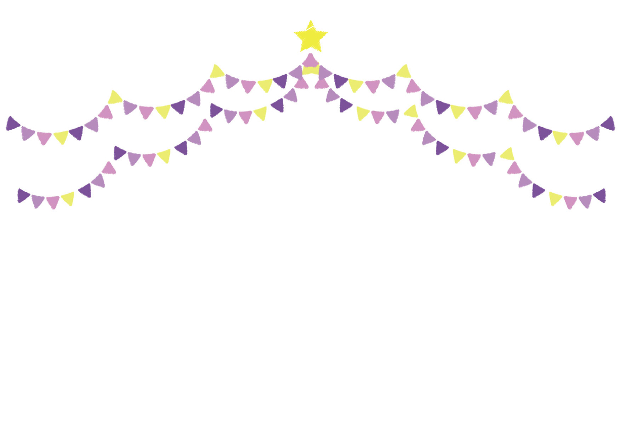 可愛いイラスト無料 フラッグ 紫色 背景 Free Illustration Flag Purple Background 公式 イラスト 素材サイト イラストダウンロード