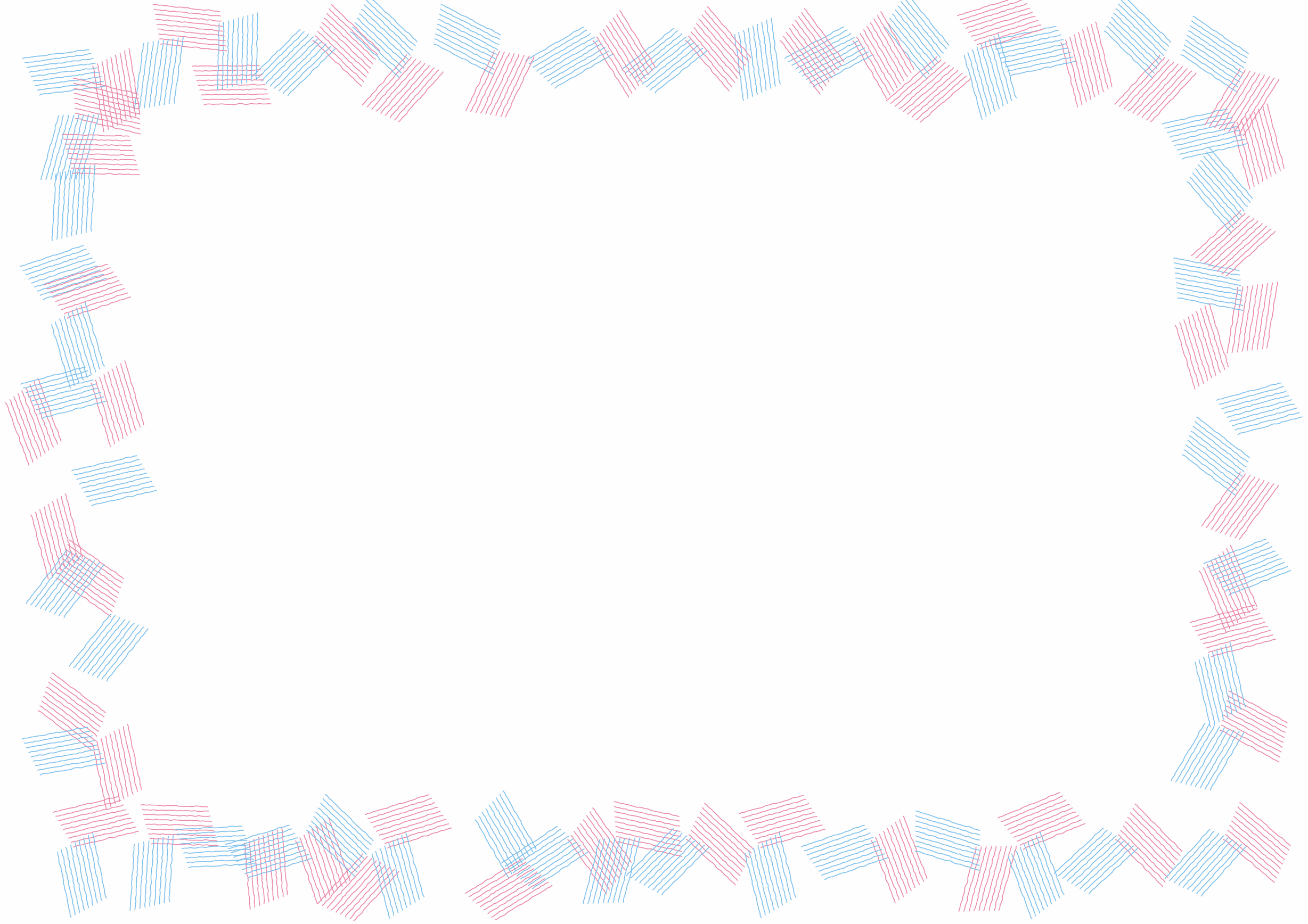 可愛いイラスト無料 背景 シンプル フレーム ピンク色 水色 Free Illustration Background Simple Frame Pink Light Blue イラストダウンロード