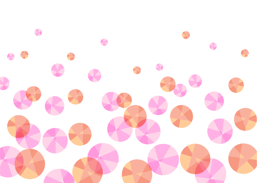 可愛いイラスト無料 背景 宝石 泡 ピンク色 公式 イラストダウンロード