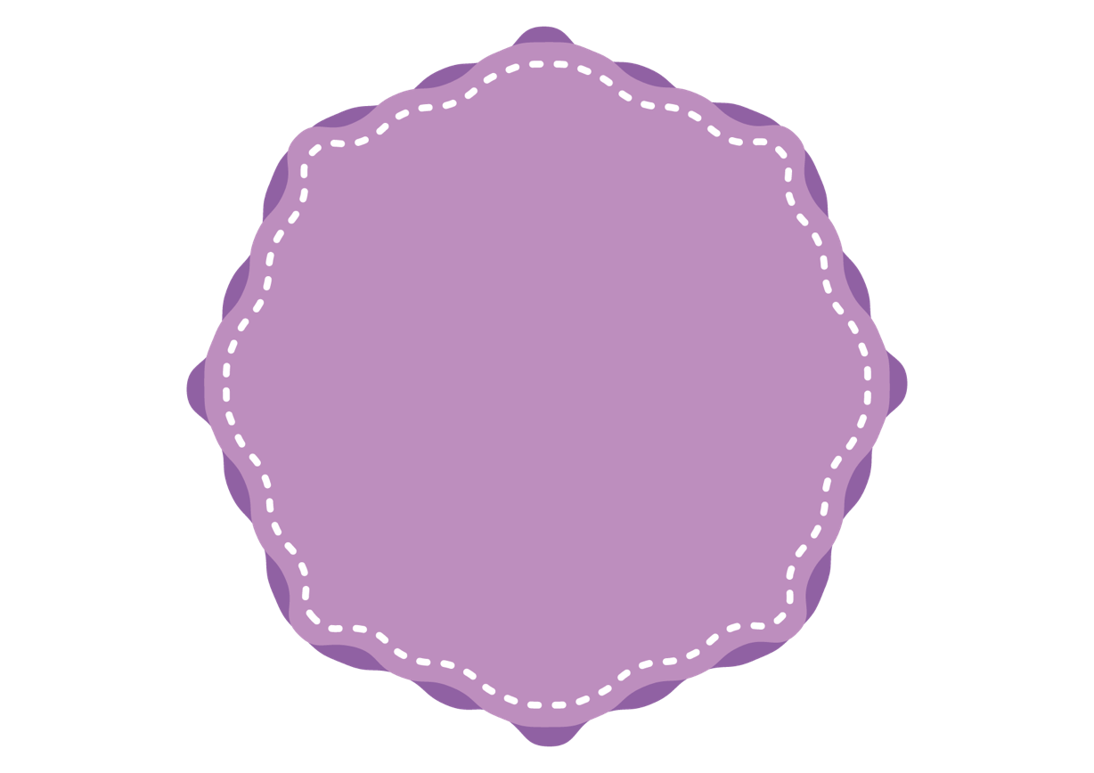 可愛いイラスト無料 フレーム 布 紫 背景 Free Illustration Frame Cloth Purple Background 公式 イラストダウンロード