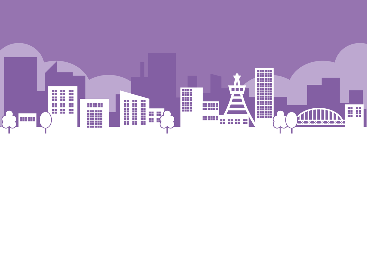 可愛いイラスト無料 街並み 紫色 Free Illustration Cityscape Purple 公式 イラスト素材サイト イラストダウンロード