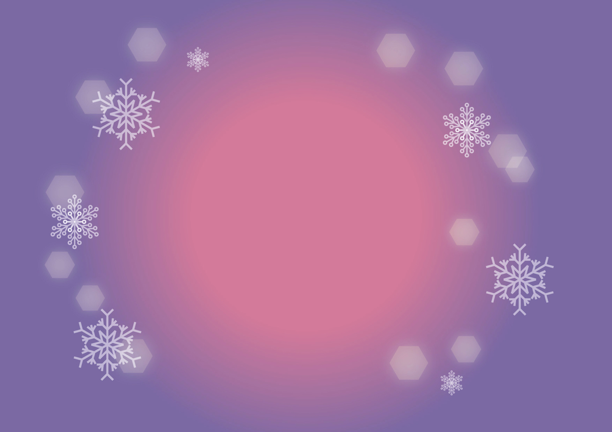 可愛いイラスト無料 雪の結晶 背景 紫色 Free Illustration Snowflakes Background Purple 公式 イラストダウンロード