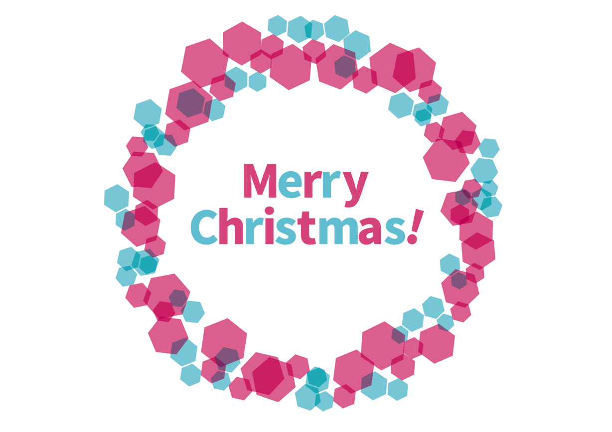 可愛いイラスト無料 クリスマスリース ピンク 水色 Free Illustration Christmas Wreath Pink Light Blue 公式 イラスト素材サイト イラストダウンロード