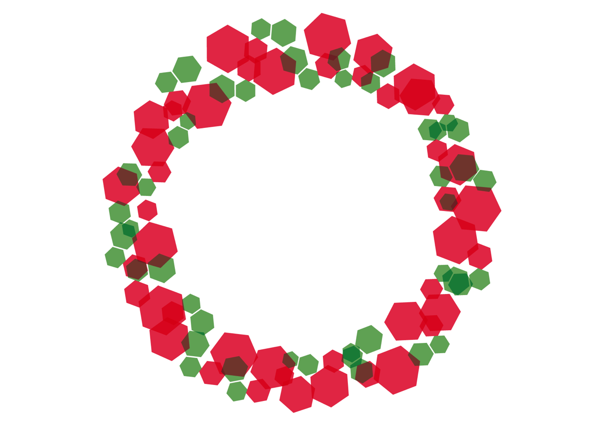 可愛いイラスト無料 六角形 キラキラ フレーム クリスマスカラー Free Illustration Hexagon Glitter Frame Christmas Color 公式 イラストダウンロード