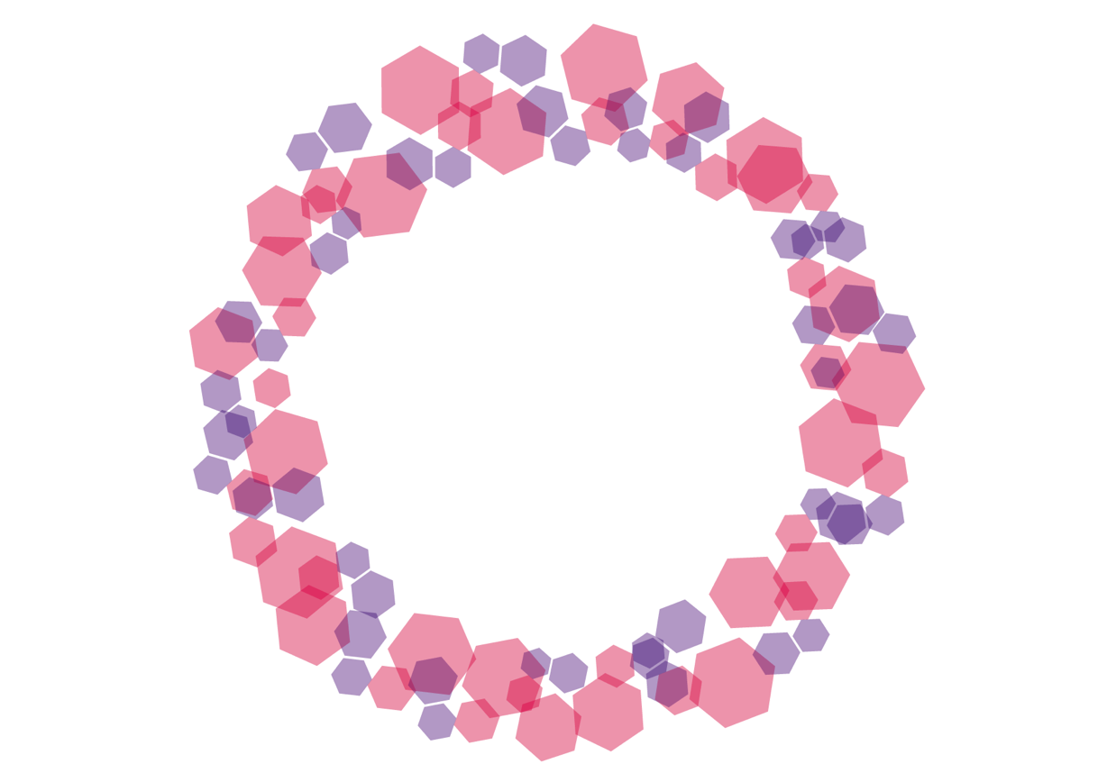 可愛いイラスト無料 六角形 キラキラ フレーム ピンク Free Illustration Hexagon Glitter Frame Pink 公式 イラストダウンロード