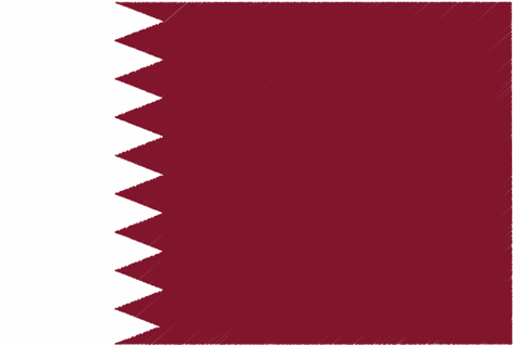 国旗 イラスト 無料 カタール国の国旗 公式 イラストダウンロード