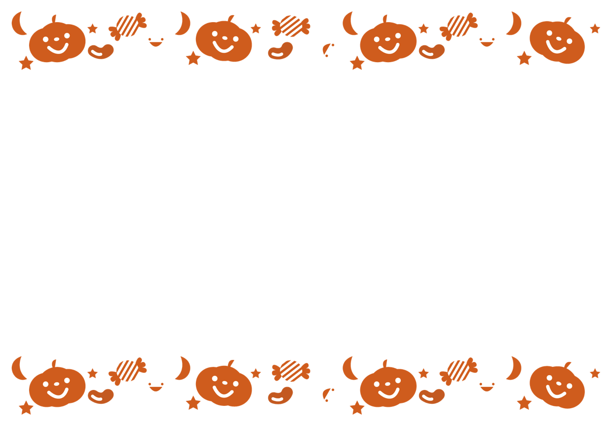 可愛いイラスト無料 ハロウィン 背景 オレンジ Free Illustration Halloween Background Orange 公式 イラストダウンロード