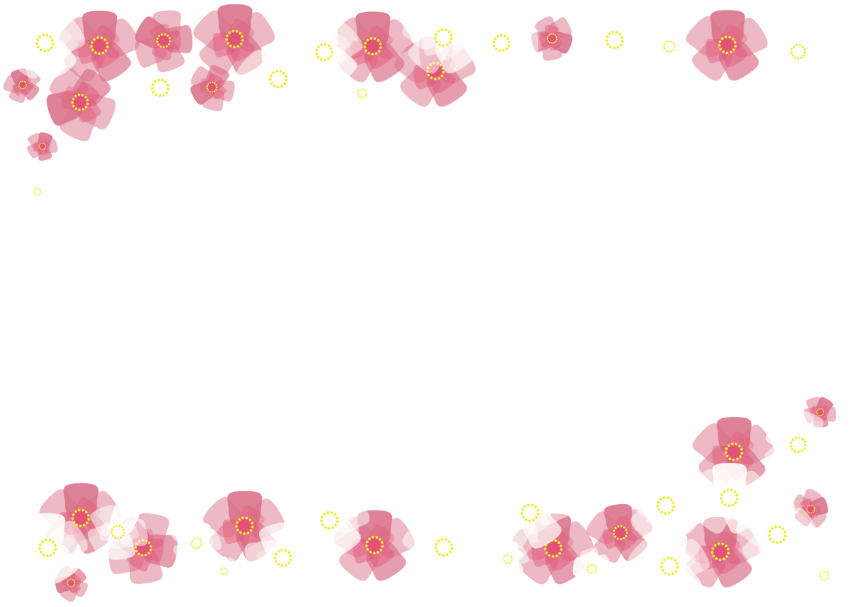 可愛いイラスト無料 ひな祭り 桃の花 背景 グラデーション Free Illustration Peach Blossom Background Gradation 公式 イラストダウンロード