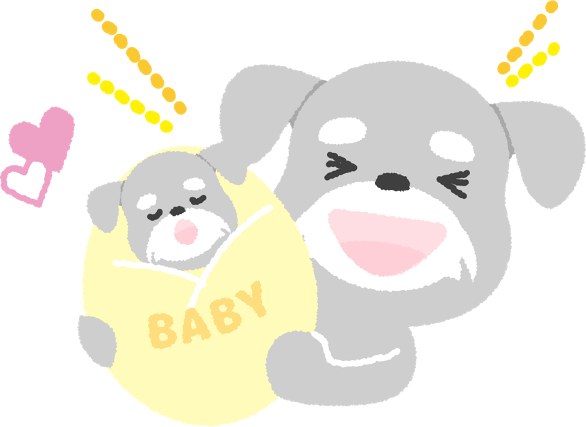可愛いイラスト無料 犬 赤ちゃん Free Illustration Dog Baby