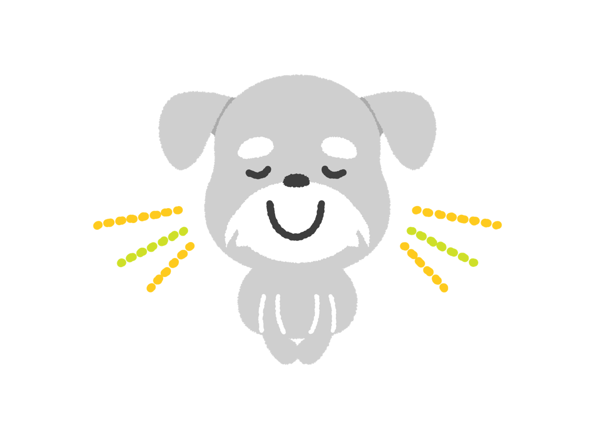 可愛いイラスト無料 犬 お辞儀 Free Illustration Dog Bow 公式 イラストダウンロード