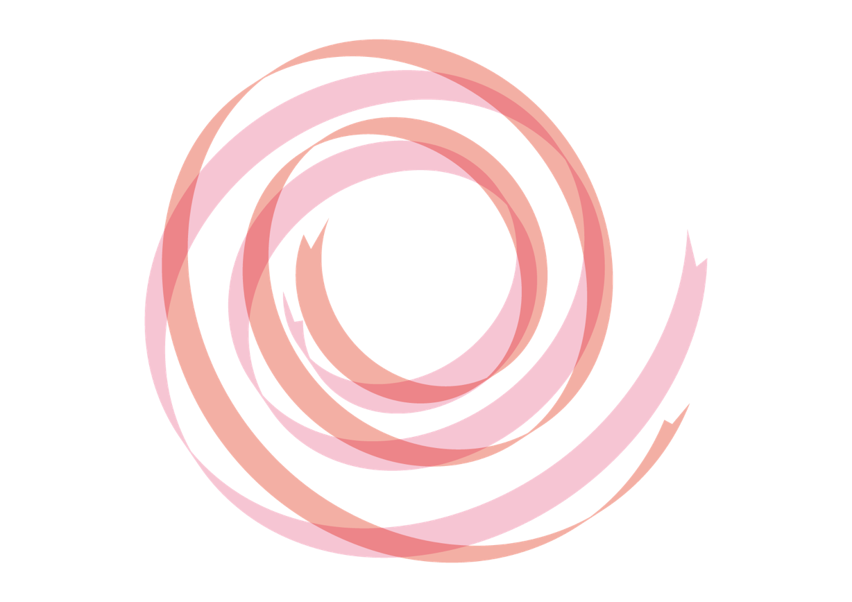 可愛いイラスト無料 リボン 背景 カール 赤色 ピンク色 Free Illustration Ribbon Background Curl Red Pink 公式 イラストダウンロード