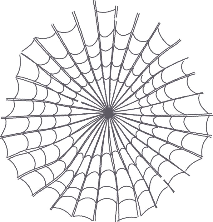 手書きイラスト無料 ハロウィン 蜘蛛の巣 公式 イラスト素材サイト イラストダウンロード
