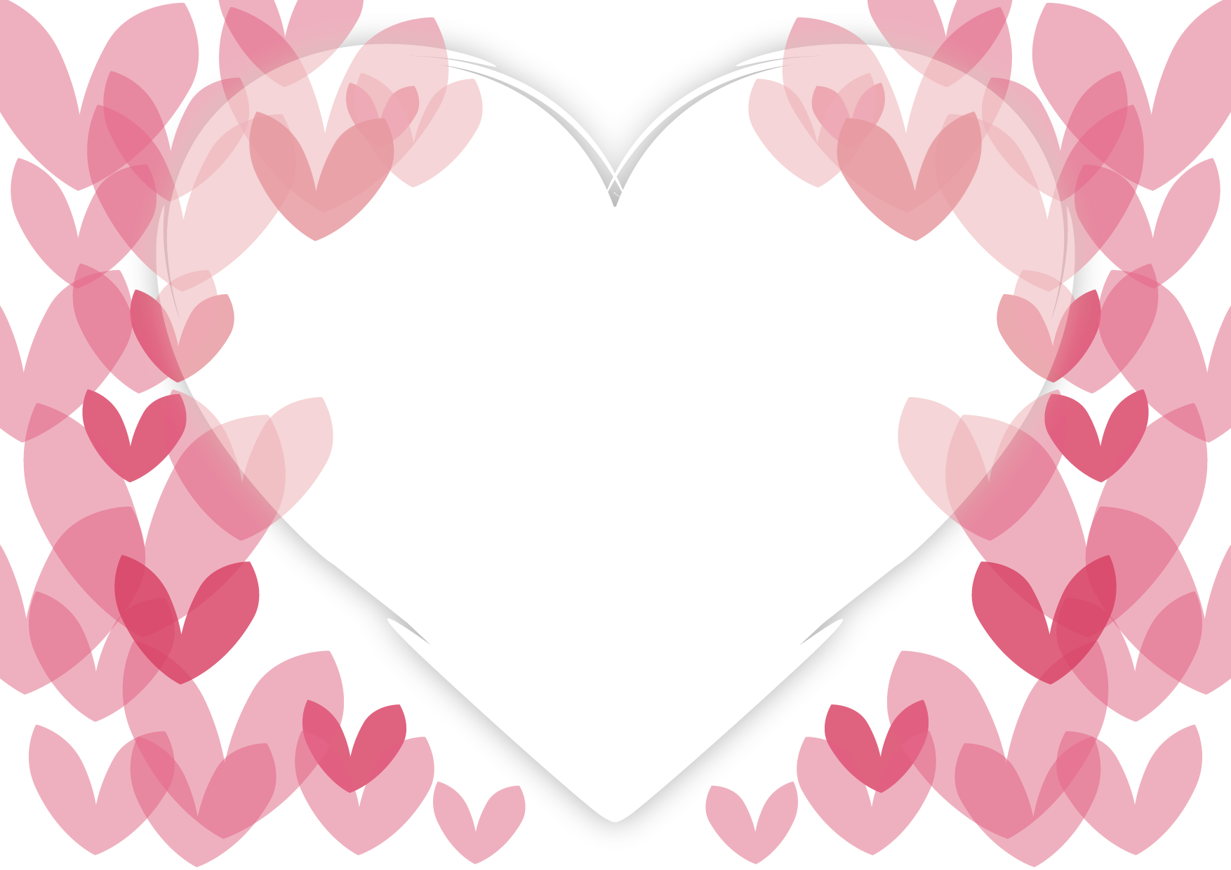可愛いイラスト無料 バレンタイン ハート 背景 ピンク Free Illustration Valentine Heart Background Pink 公式 イラスト素材サイト イラストダウンロード