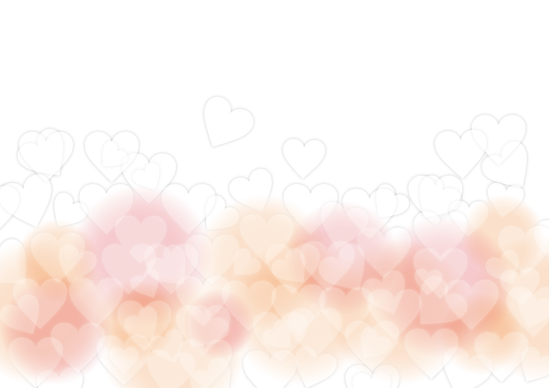可愛いイラスト無料 バレンタイン 背景 やわらか ピンク ハート Free Illustration Valentine Background Soft Pink Heart 公式 イラストダウンロード