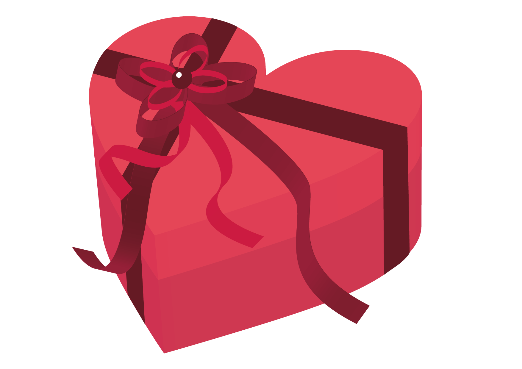 可愛いイラスト無料 バレンタイン ハート ピンク 箱 Free Illustration Valentine Heart Pink Box 公式 イラストダウンロード