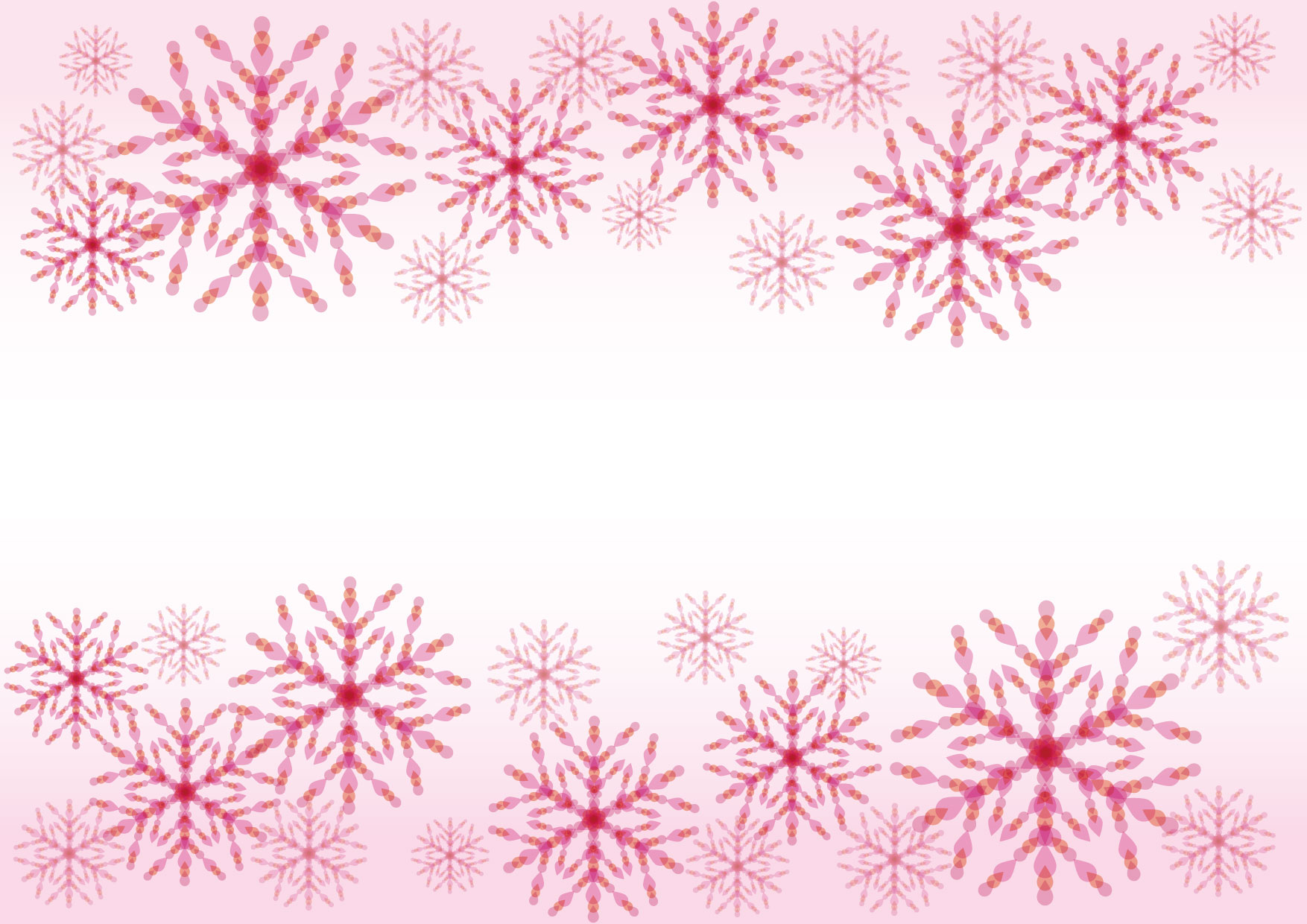 可愛いイラスト無料 雪の結晶 ピンク 背景 Free Illustration Snowflakes Pink Background 公式 イラスト素材サイト イラストダウンロード